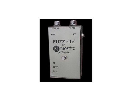 Mosrite Fuzzrite - ranked #162 in Fuzz Pedals | Equipboard