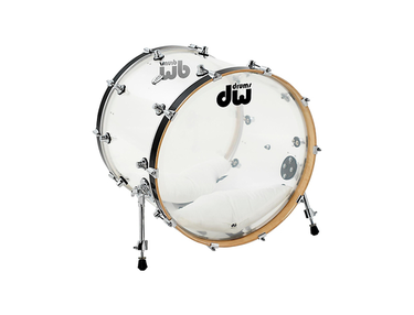 DW Collectors Series Clear Acrylic with Gold Hardware