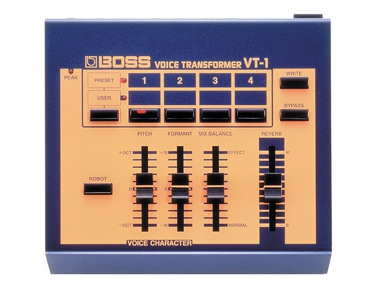 Boss VT-1 Voice Transformer - ranked #126 in Effects Processors