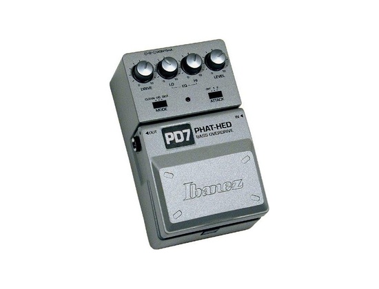 Ibanez PD-7 Phat-Hed Bass Overdrive | Equipboard