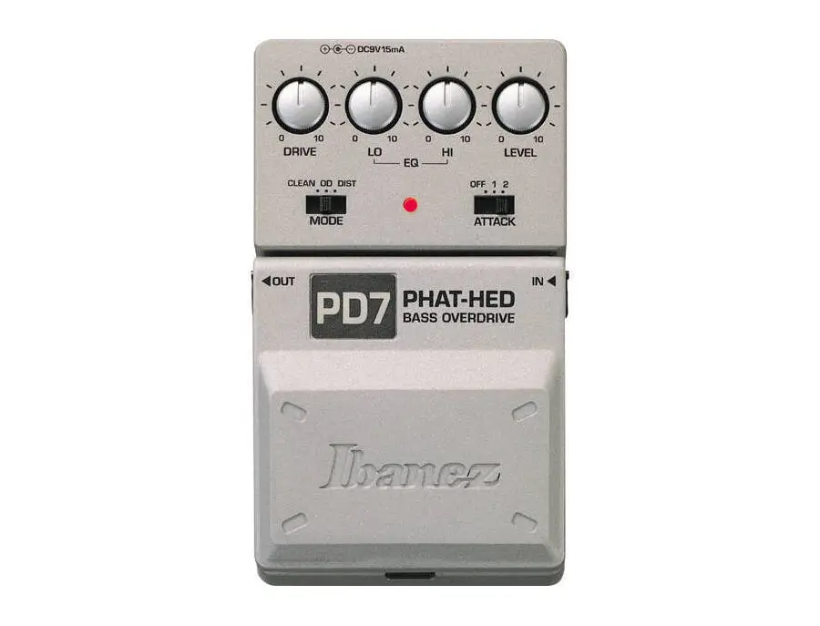 Ibanez PD7 Phat-Hed Bass Overdrive — Bass Effects Pedal | Equipboard Ibanez PD7 Phat-Hed Bass Overdrive — Bass Effects Pedal | Equipboard