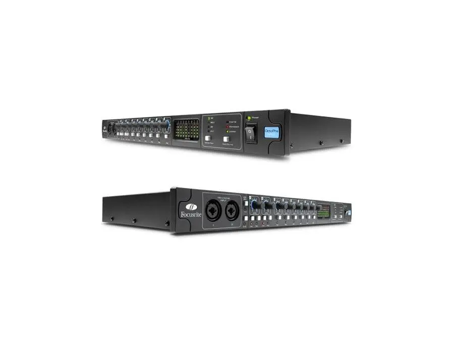 Focusrite OctoPre MkII 8-Channel Microphone Preamplifier - What To Focusrite OctoPre MkII 8-Channel Microphone Preamplifier - What To