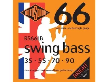 Rotosound RS66LB Stainless Steel Bass Strings (35-90)