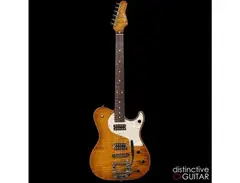 Melancon Cajun Gentleman Masterbuilt Tele - Flame Maple Top - Bigsby Trem & Vintage TV Jones Pups