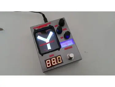 4114 Custom Effects - Flux Capacitor Delay Pedal