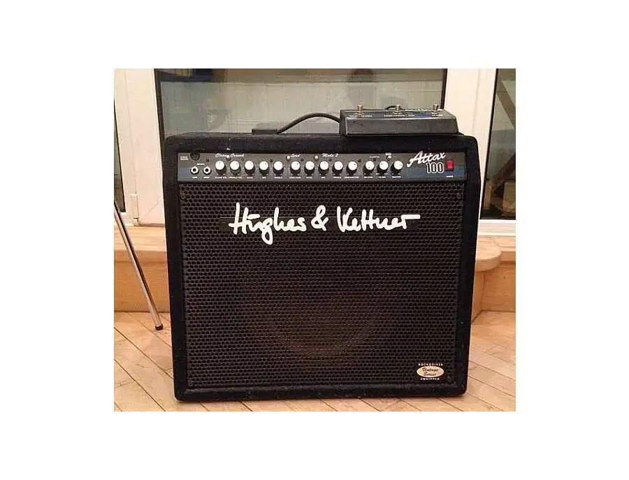 楽器 Hughes&Kettner ATTAX 100 DISC Hughes & Kettner Attax 100 Guitar Amp Head at Gear4music