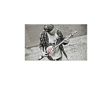 Custom Hub Cap Guitar