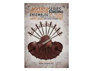8dio - Agitato Sordino Strings for Kontakt