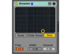 Ableton Live Erosion Plugin