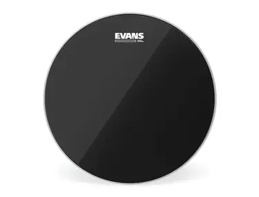 Evans Black Chrome Drumhead