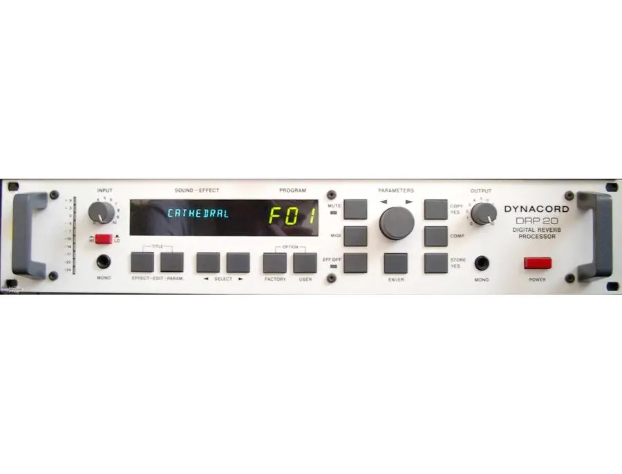 dynacord DRP 20 - What To Know & Where To Buy | Equipboard