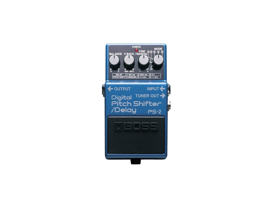 Boss PS-2 Digital Pitch Shifter/Delay - ranked #28 in Harmonizer 