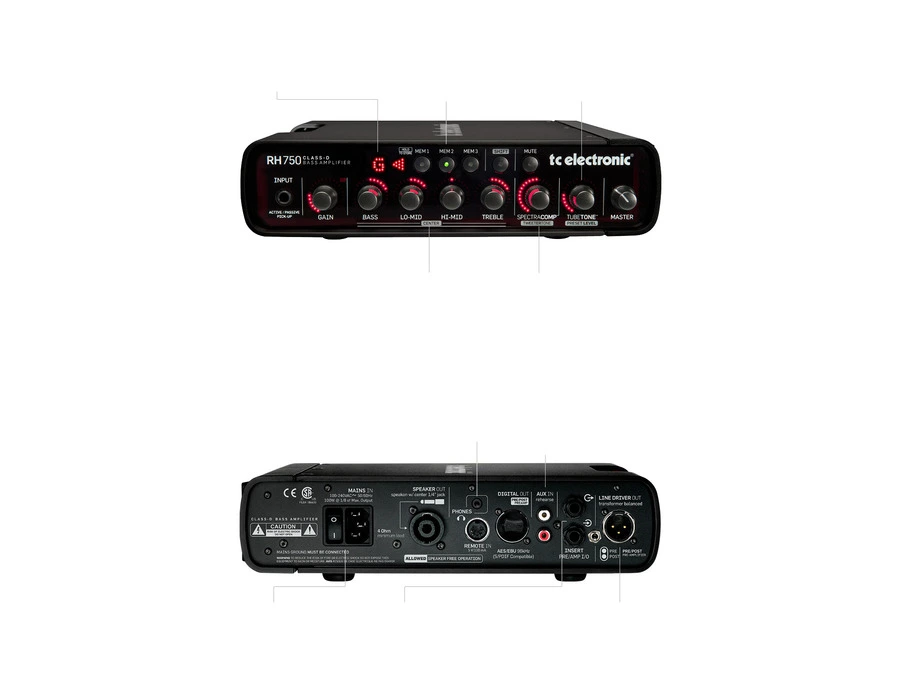 TC Electronic RH 750 Bass Amplifier - What To Know & Where To Buy TC Electronic RH 750 Bass Amplifier - What To Know & Where To Buy