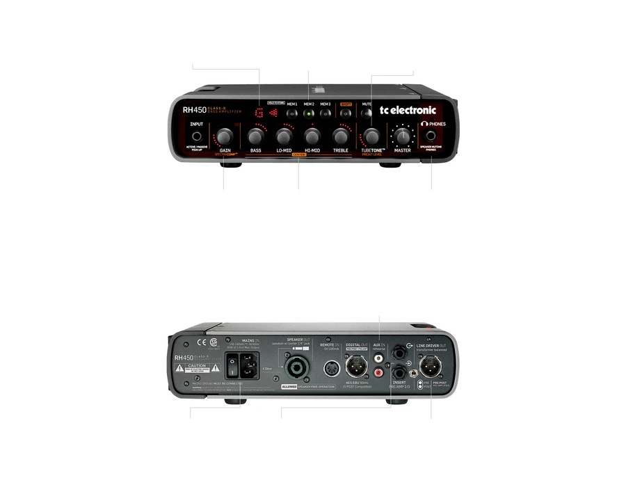 TC Electronic RH450 Bass Amplifier - What To Know & Where To TC Electronic RH450 Bass Amplifier - What To Know & Where To