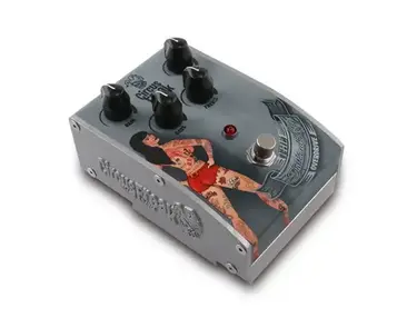 Circus Freak The Tattooed Lady Overdrive Effects Pedal