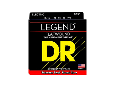 DR Strings Flatwound Legend Bass Strings Medium