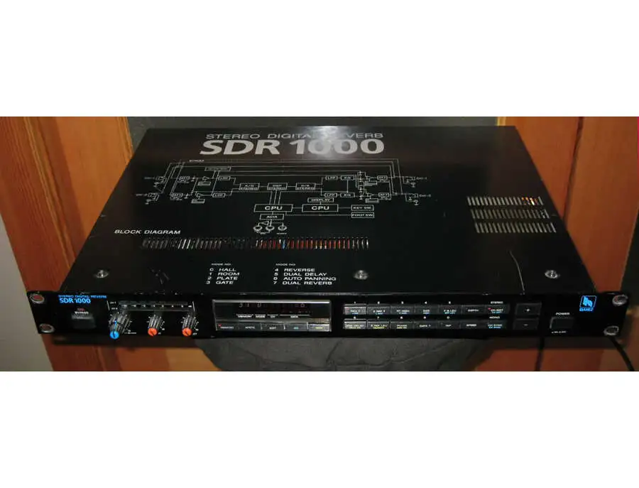 Ibanez SDR-1000 Stereo Digital Reverb — Effects Processor | Equipboard Ibanez SDR-1000 Stereo Digital Reverb — Effects Processor | Equipboard