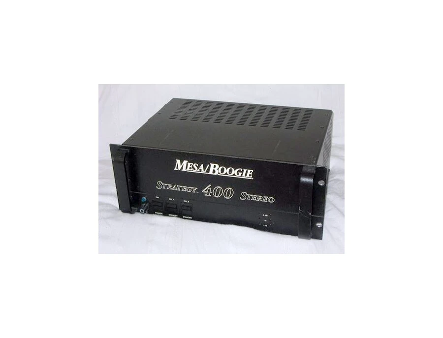 Mesa/Boogie Strategy 400 Stereo Power Amp What To Know Where
