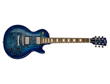 Gibson Les Paul Anniversary Flood Blue Swirl