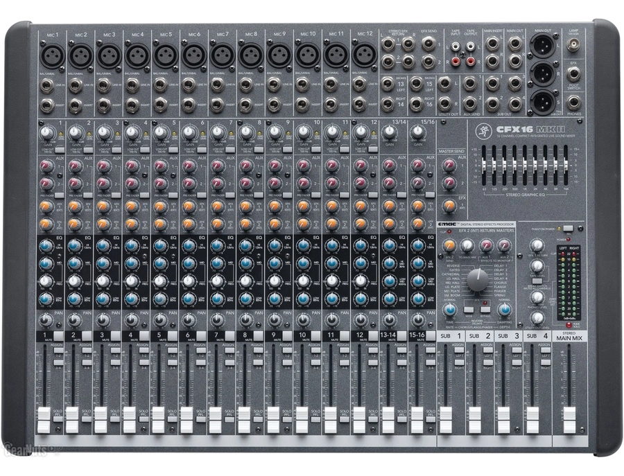 Mackie CFX16 - What To Know & Where To Buy | Equipboard