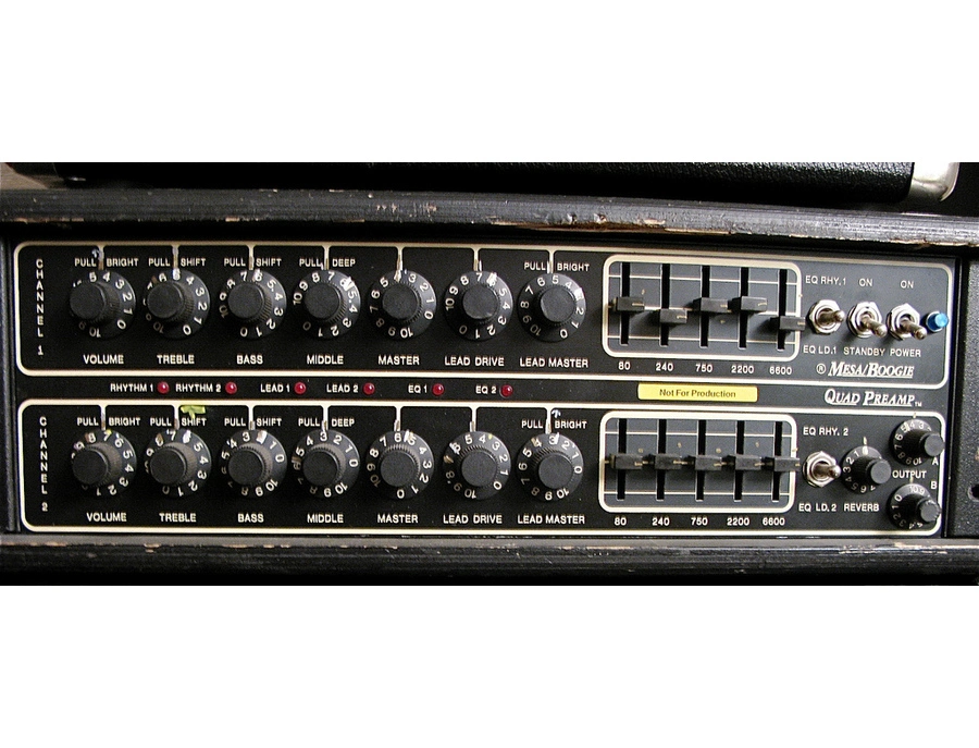 Mesa/Boogie Quad Preamp - What To Know & Where To Buy | Equipboard Mesa/Boogie Quad Preamp - What To Know & Where To Buy | Equipboard