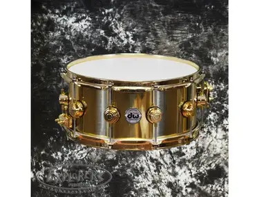DW 14x7 Brass Snare Drum