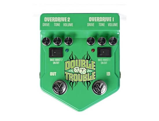 Visual Sound V2 Series V2DT Double Trouble Dual Overdrive Guitar