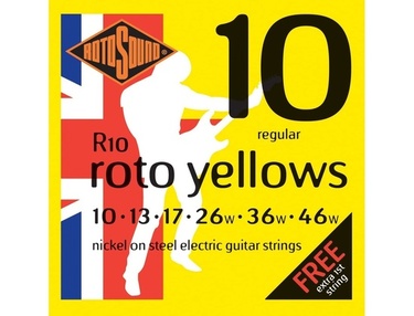 Rotosound R10 Roto Yellows Nickel-Steel 10-46