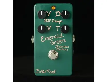 BearFoot FX Emerald Green Distortion Machine
