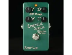 BearFoot FX Emerald Green Distortion Machine