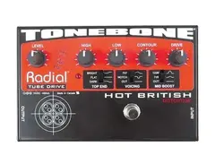 Radial Tonebone Hot British — Overdrive Pedal | Equipboard Radial Tonebone Hot British — Overdrive Pedal | Equipboard