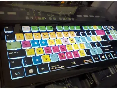 EditorsKeys backlit keyboard for Presonus Studio One