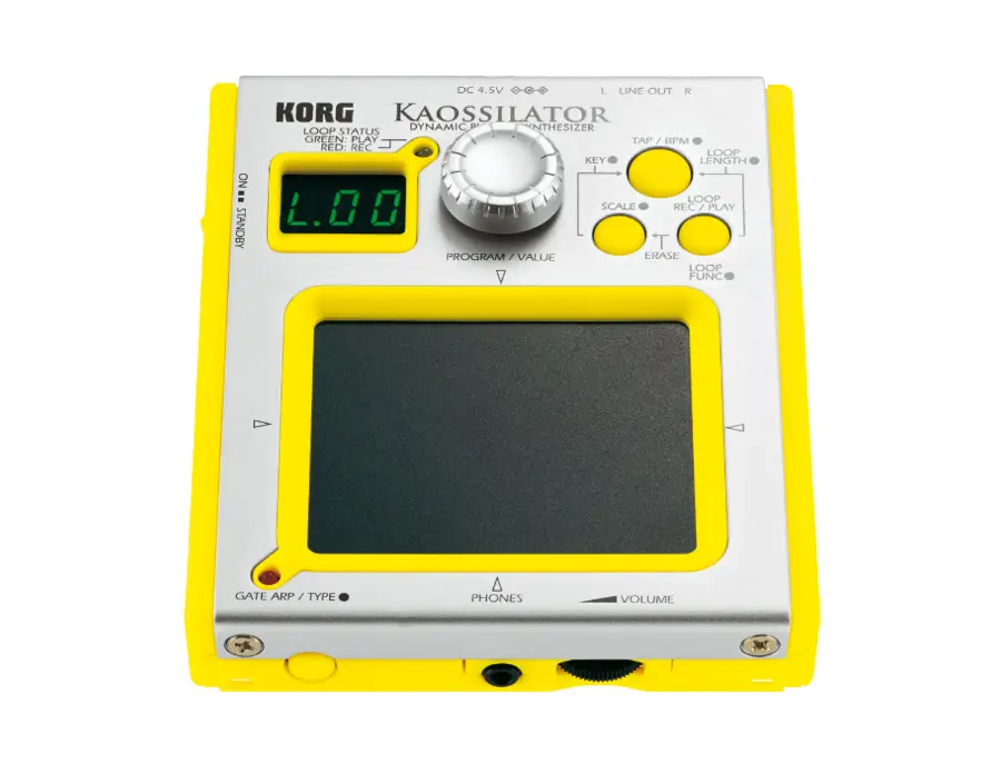 Korg Kaossilator KO-1 Dynamic Phrase Synthesizer - What To Korg Kaossilator KO-1 Dynamic Phrase Synthesizer - What To