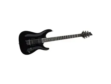 Schecter Guitar Research C-1 EX Baritone Blackjack Electric Guitar