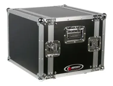 Odyssey Cases FRER8 New Flight Ready 8U Rackmount DJ Special Effects Rack Case