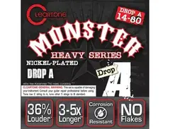 Cleartone Heavy Series Drop A Guitar Strings (14-80)