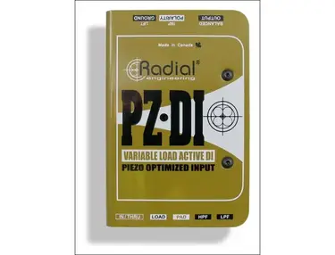 Radial PZ-DI Orchestral Acoustic Direct Box