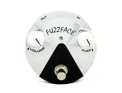 Dunlop Band Of Gypsy's Fuzz Face Mini Chrome Limited
