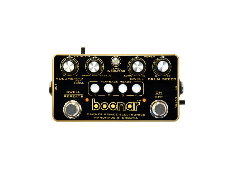 Dawner Prince Electronics Boonar Multi-Head Drum Echo - What To Dawner Prince Electronics Boonar Multi-Head Drum Echo - What To