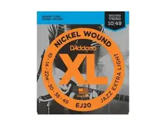D'Addario EJ20 Nickel Wound Jazz Extra Light Guitar Strings