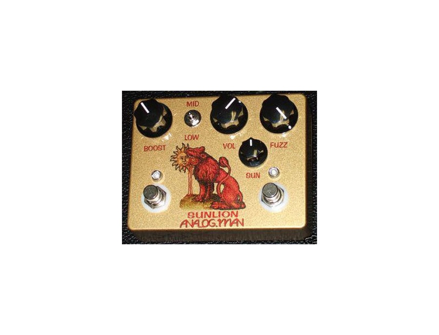 Analog Man Sun Lion Fuzz Pedal - ranked #109 in Fuzz Pedals | Equipboard