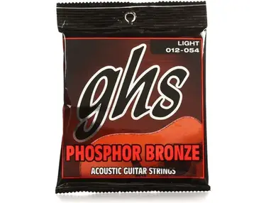 GHS PHOSPHOR BRONZE 6-STRING - Light