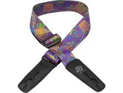 Lock-It Straps Bob Masse Rock Art Leather End Guitar Strap