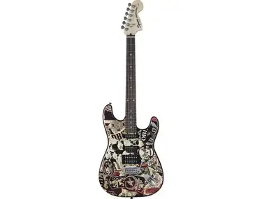 Squier Obey HSS Stratocaster Electric Guitar
