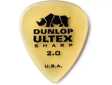 Dunlop Ultex Sharp 2.0mm Guitar Picks