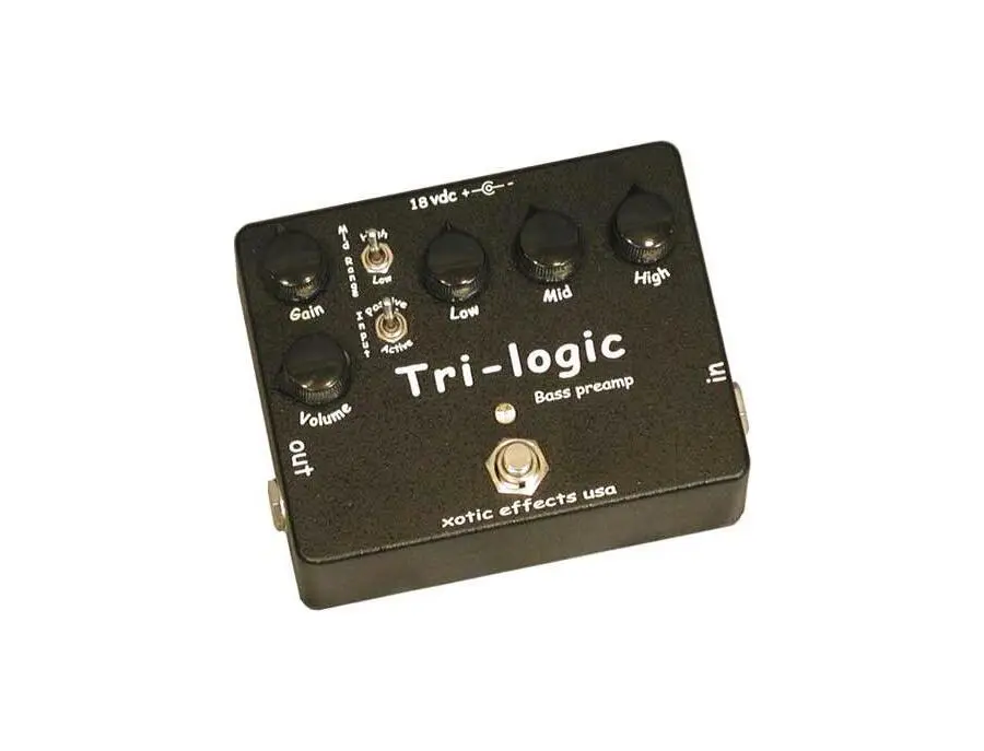 Xotic Tri logic Bass Preamp初期型 Xotic Tri-Logic Bass Preamp Pedal - What To Know & Where To Buy