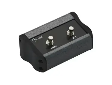 Fender 2-button Programmable Footswitch: Mustang™ Series