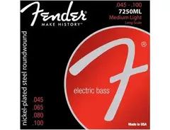 Fender Nickel Plated Steel Roundwound .045 - .100 Electric Bass Strings