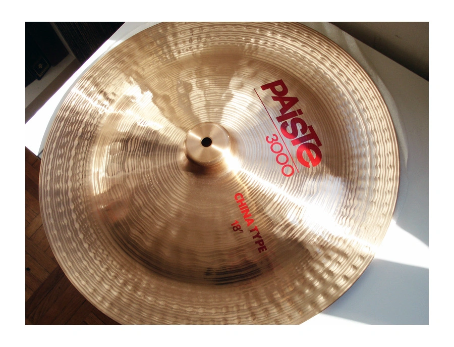 Paiste 3000 China Type 18'' - What To Know & Where To Buy | Equipboard