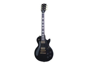 Electric Guitar, Les Paul Custom style Freya LP-2C Ebony 